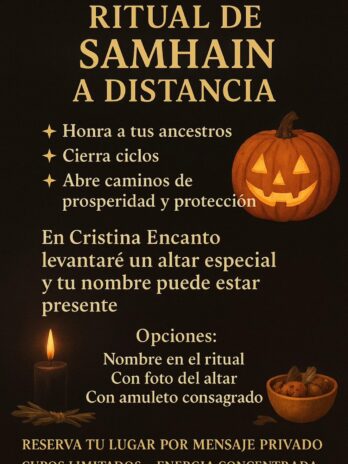 RITUAL SAMHAIN ABRECAMINOS  DE PROSPERIDAD Y PROTECCION