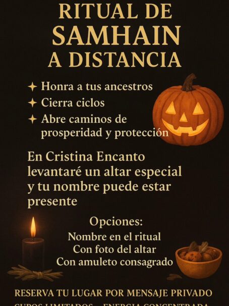 RITUAL SAMHAIN ABRECAMINOS  DE PROSPERIDAD Y PROTECCION